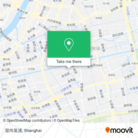 迎尚装潢 map