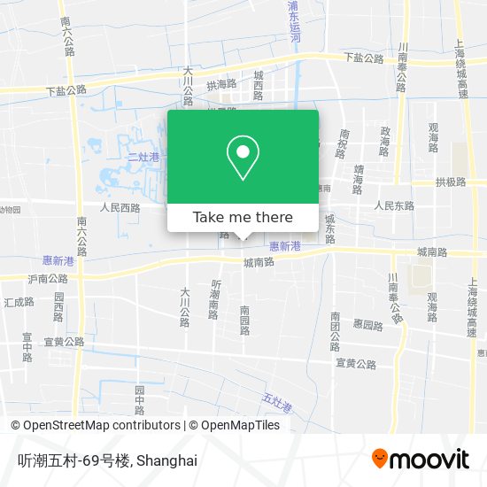 听潮五村-69号楼 map