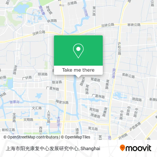 上海市阳光康复中心发展研究中心 map