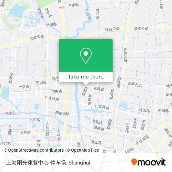 上海阳光康复中心-停车场 map