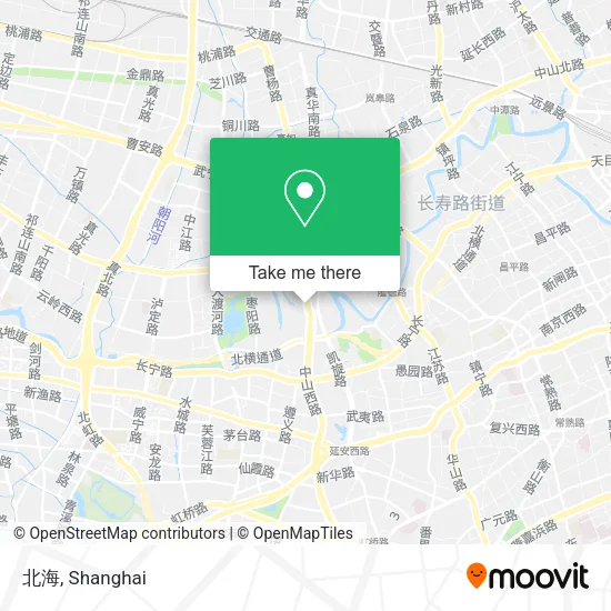 北海 map