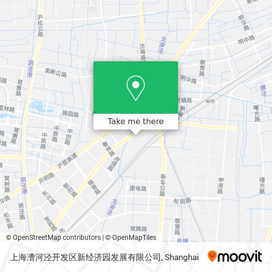 上海漕河泾开发区新经济园发展有限公司 map