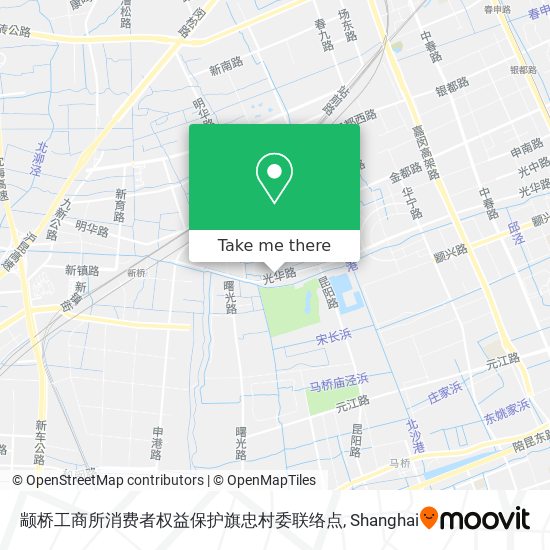 颛桥工商所消费者权益保护旗忠村委联络点 map