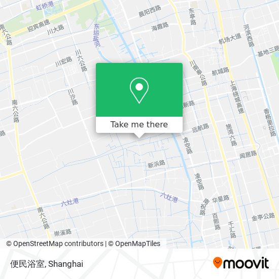 便民浴室 map