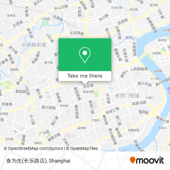 食为先(长乐路店) map