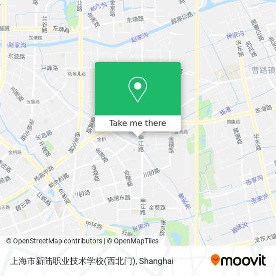 上海市新陆职业技术学校(西北门) map