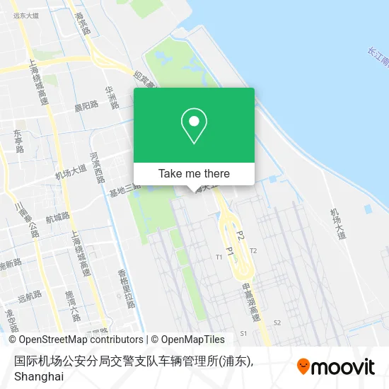国际机场公安分局交警支队车辆管理所(浦东) map