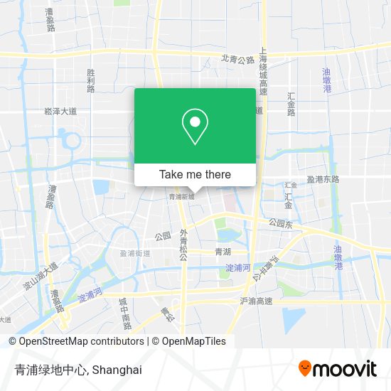 青浦绿地中心 map
