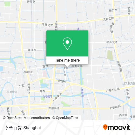 永全百货 map