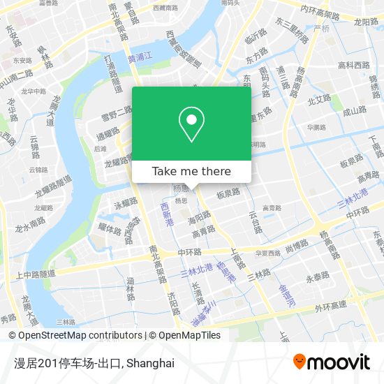 漫居201停车场-出口 map