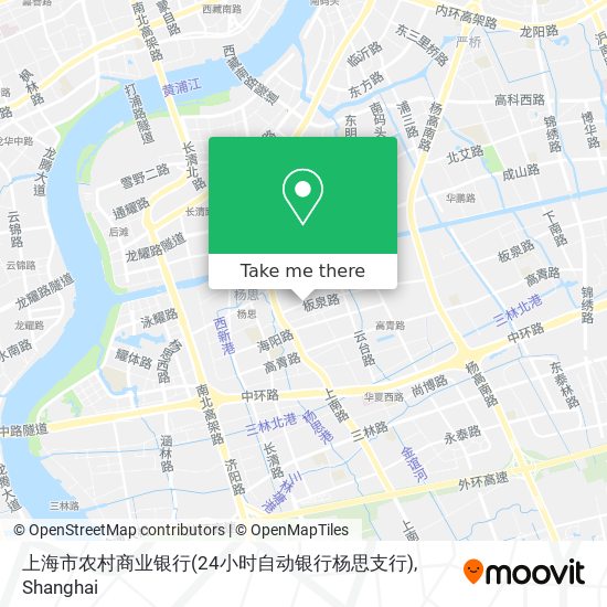 上海市农村商业银行(24小时自动银行杨思支行) map