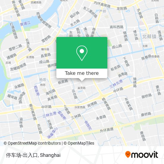 停车场-出入口 map