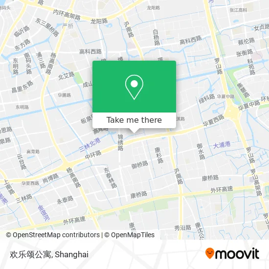 欢乐颂公寓 map