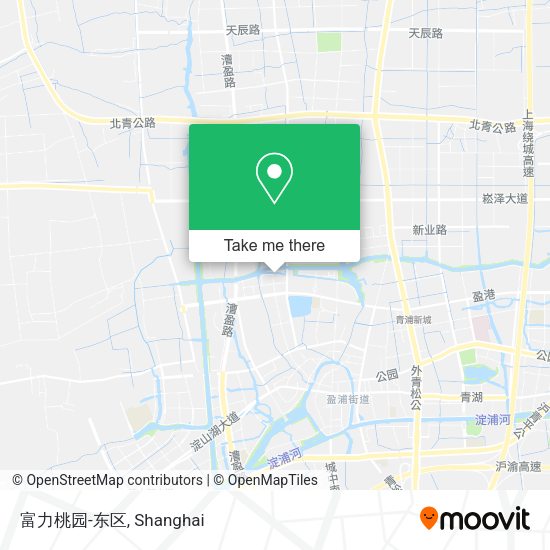 富力桃园-东区 map