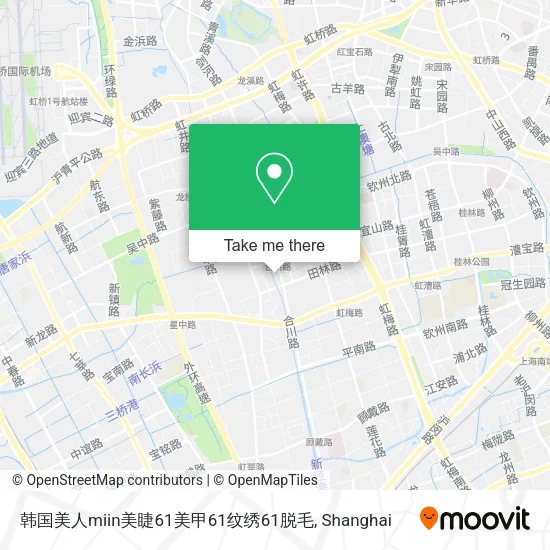 韩国美人miin美睫61美甲61纹绣61脱毛 map