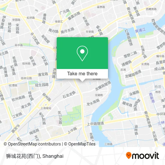 狮城花苑(西门) map