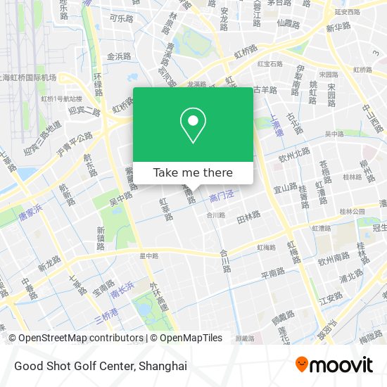 Good Shot Golf Center map