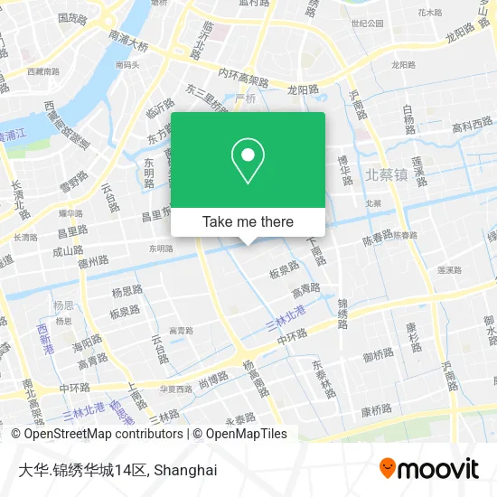 大华.锦绣华城14区 map