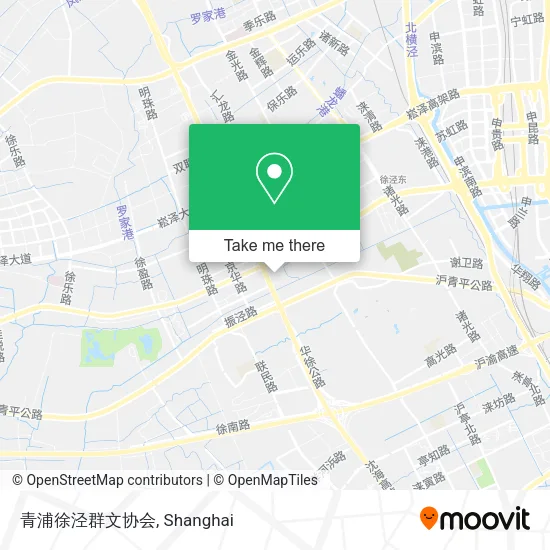 青浦徐泾群文协会 map