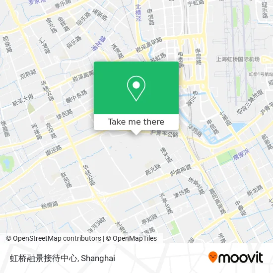 虹桥融景接待中心 map