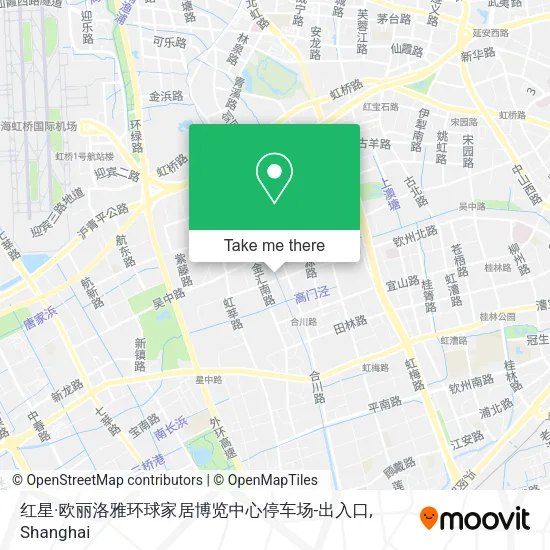 红星·欧丽洛雅环球家居博览中心停车场-出入口 map