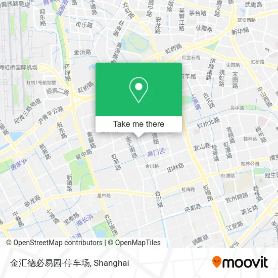 金汇德必易园-停车场 map