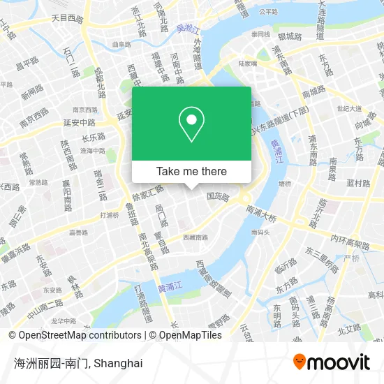 海洲丽园-南门 map