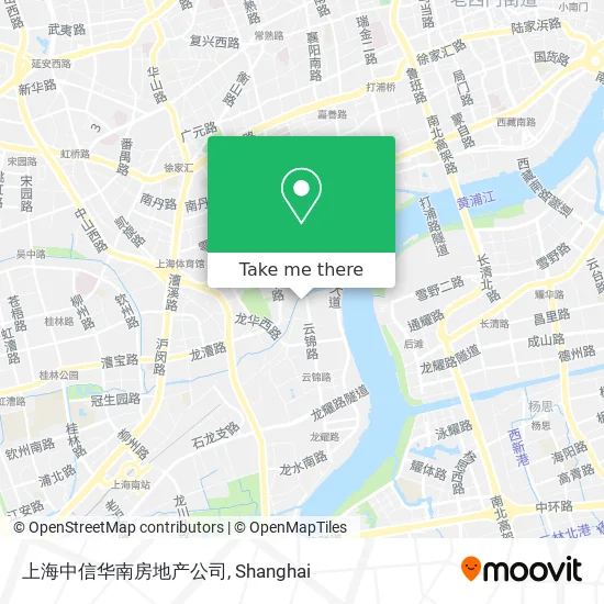 上海中信华南房地产公司 map