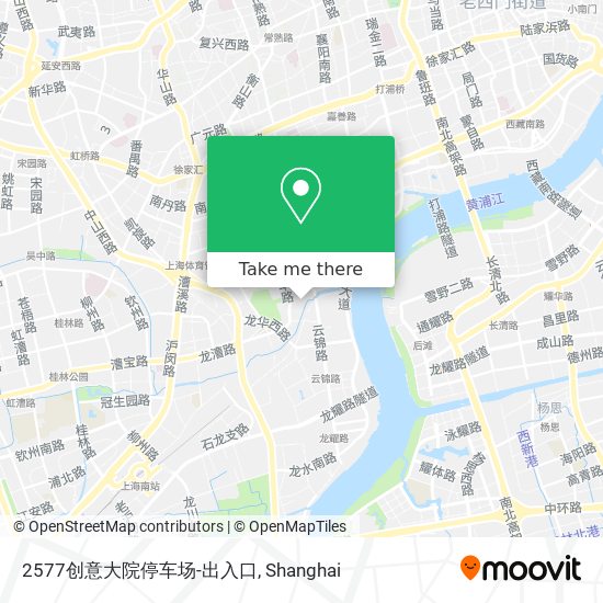 2577创意大院停车场-出入口 map