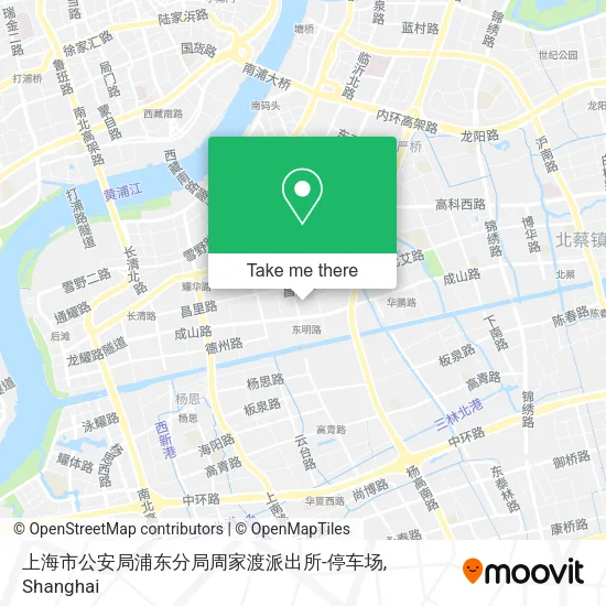 上海市公安局浦东分局周家渡派出所-停车场 map