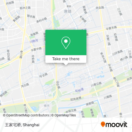 王家宅桥 map