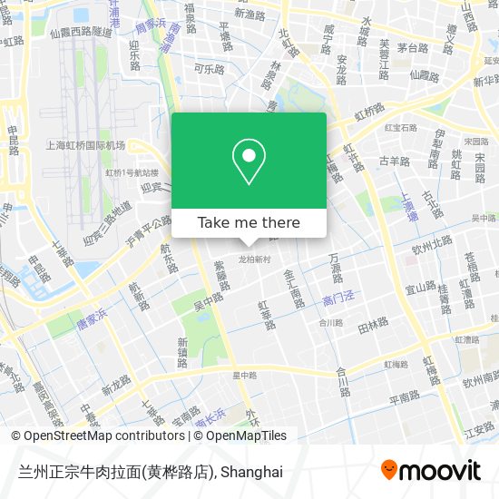 兰州正宗牛肉拉面(黄桦路店) map