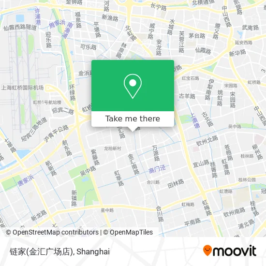 链家(金汇广场店) map