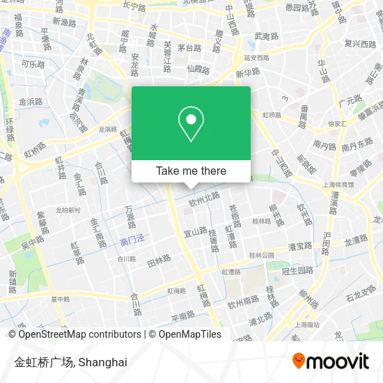 金虹桥广场 map