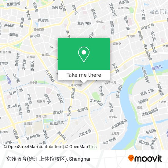 京翰教育(徐汇上体馆校区) map