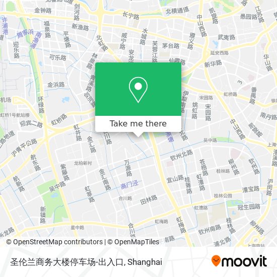 圣伦兰商务大楼停车场-出入口 map