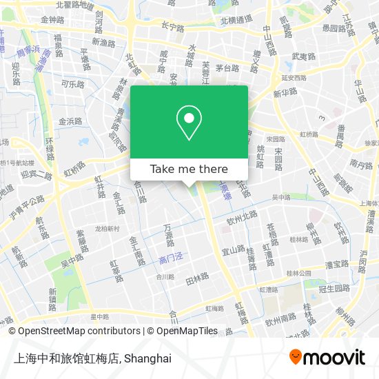 上海中和旅馆虹梅店 map
