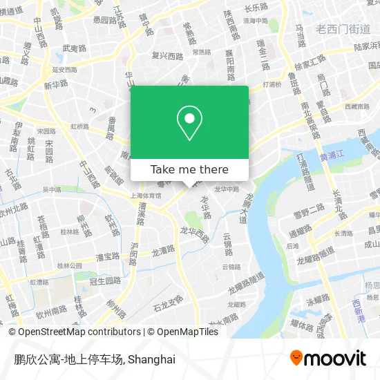 鹏欣公寓-地上停车场 map