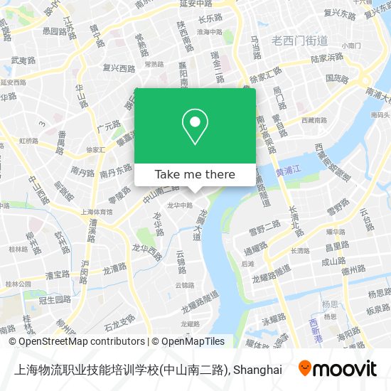 上海物流职业技能培训学校(中山南二路) map