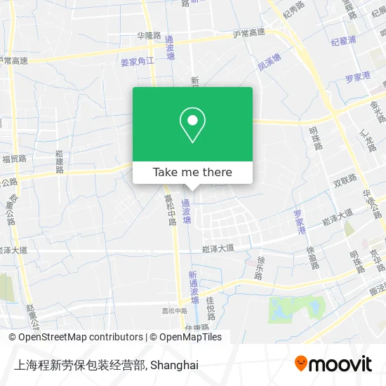 上海程新劳保包装经营部 map