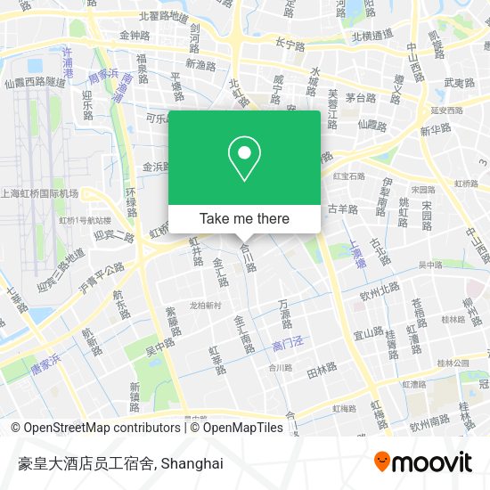 豪皇大酒店员工宿舍 map