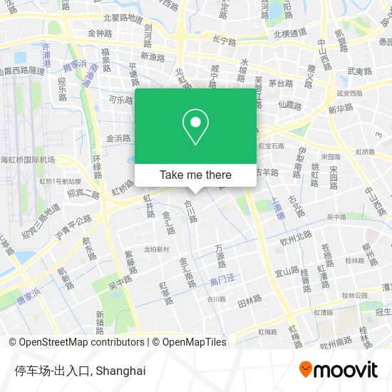 停车场-出入口 map