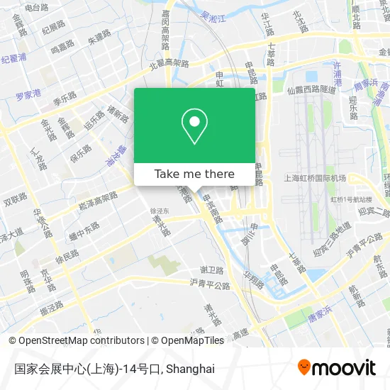 国家会展中心(上海)-14号口 map