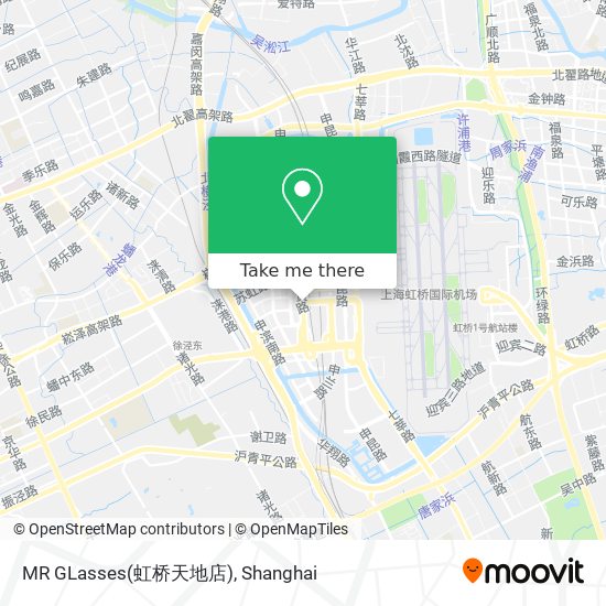 MR GLasses(虹桥天地店) map
