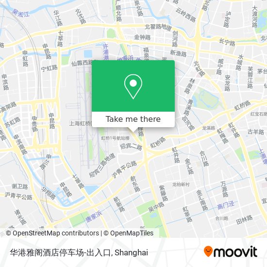 华港雅阁酒店停车场-出入口 map