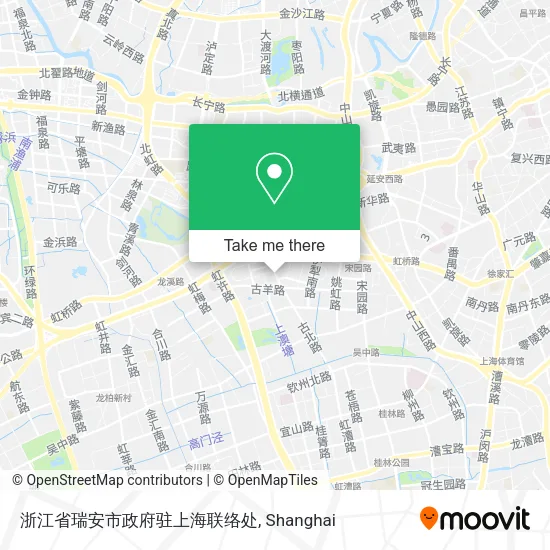 浙江省瑞安市政府驻上海联络处 map