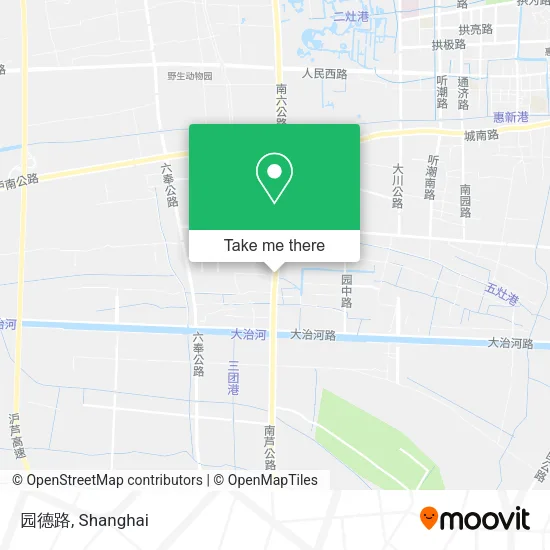 园德路 map