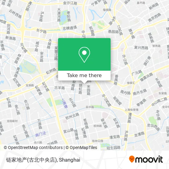 链家地产(古北中央店) map