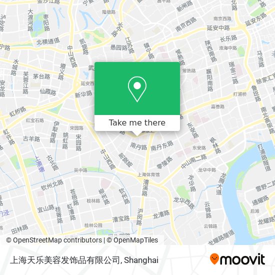 上海天乐美容发饰品有限公司 map