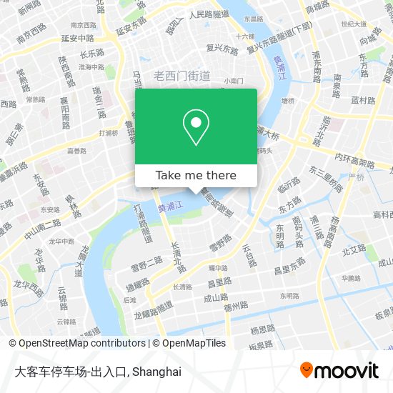 大客车停车场-出入口 map